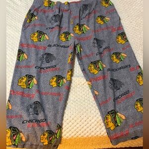 NHL Chicago Blackhawks Fleece Bottoms